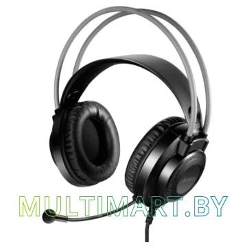 Наушники A4Tech Fstyler FH200U (черный/серый) картинка 3